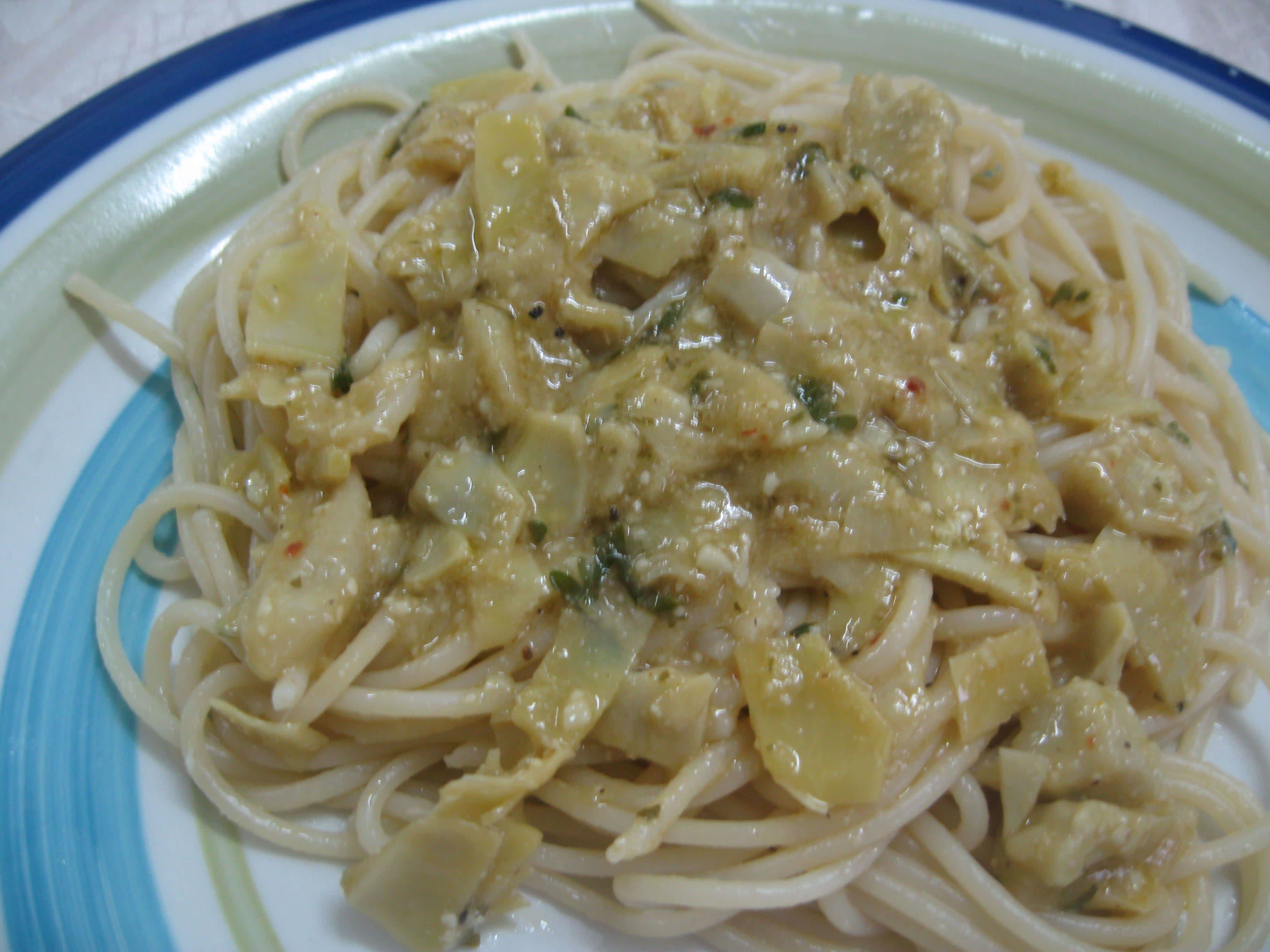 Artichoke Linguine