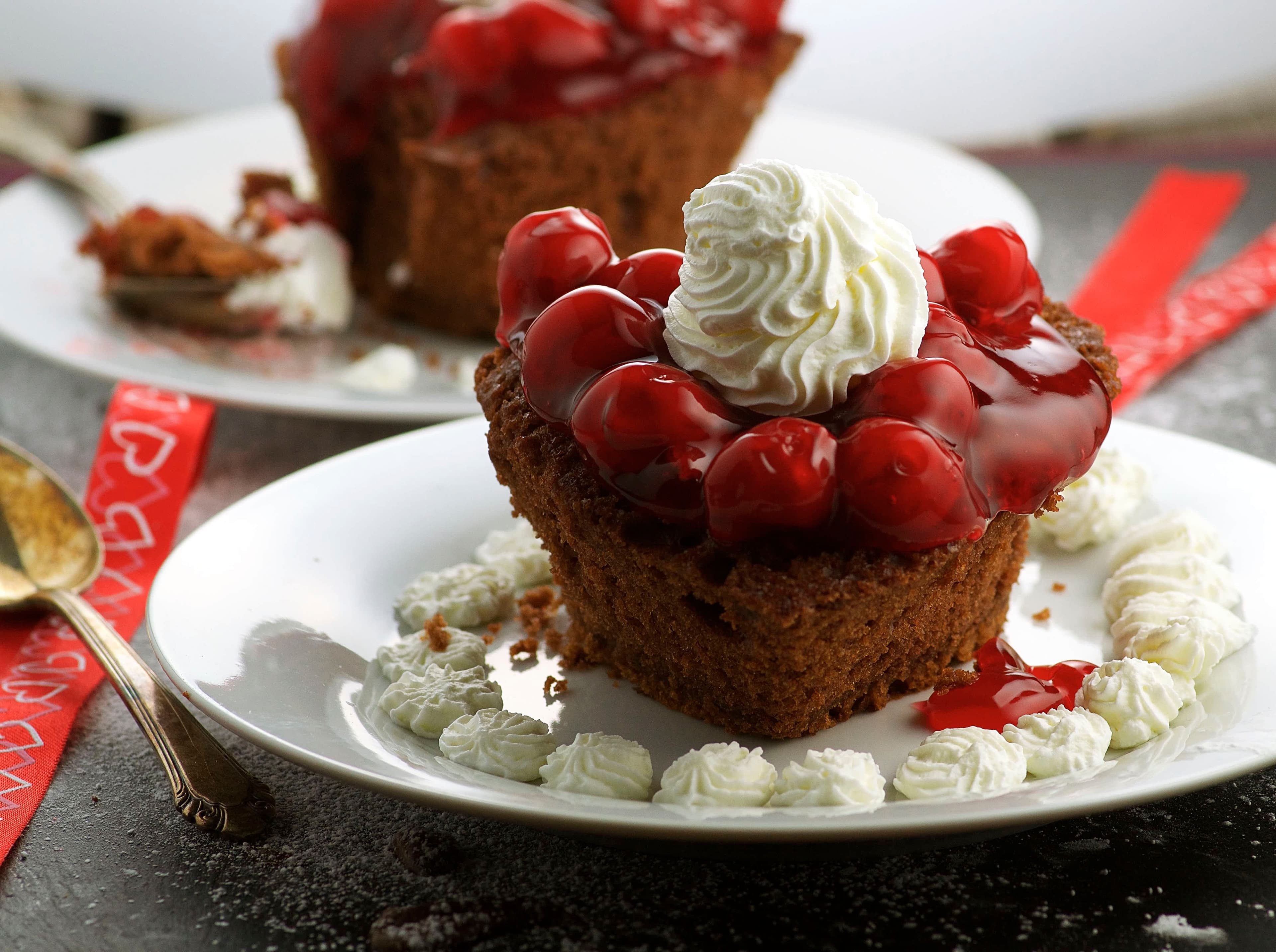 Black Forest Sweet Heart Tarts