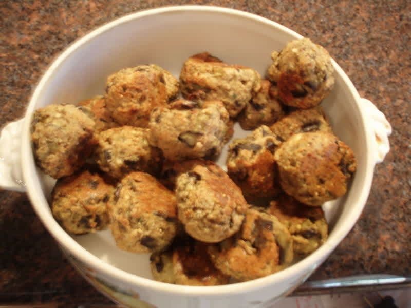 Eggplant (Aubergine) Meatballs