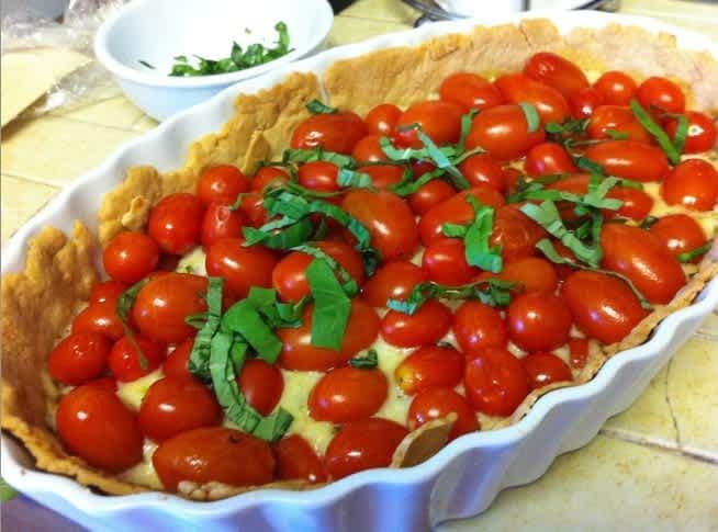 Fresh Tomato Tart