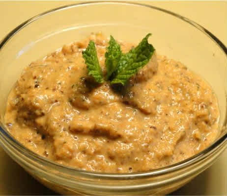 Healthy Carrot Dip for One