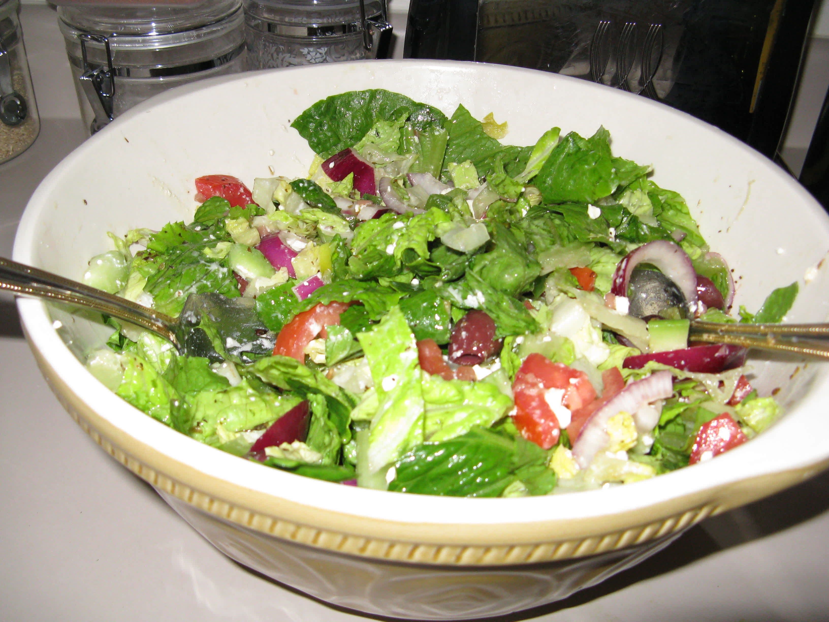 Kittencal's Famous Greek Salad