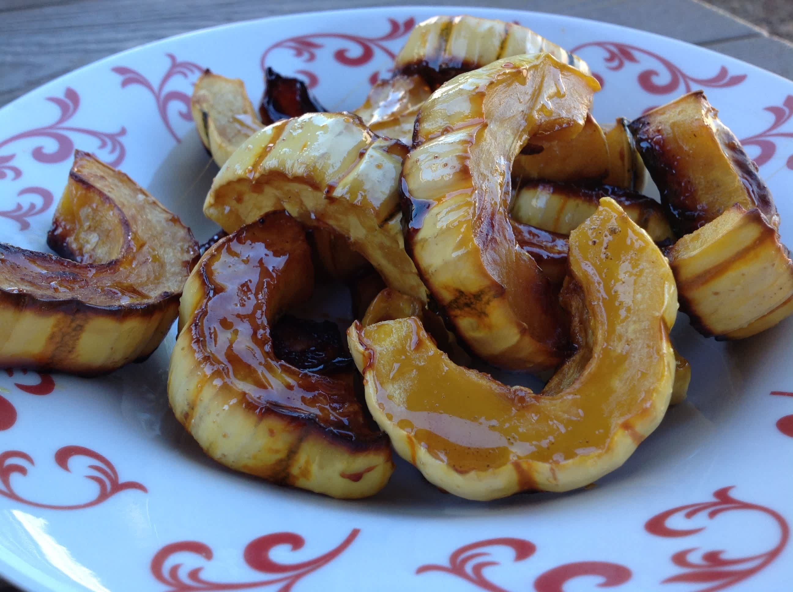 Maple Glazed Delicata Squash