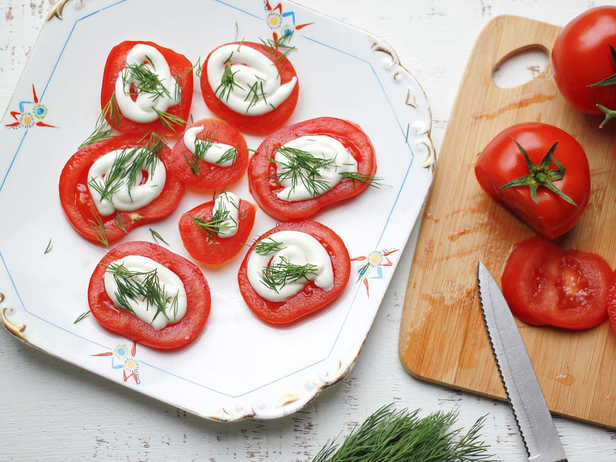 Russian Tomato Salad