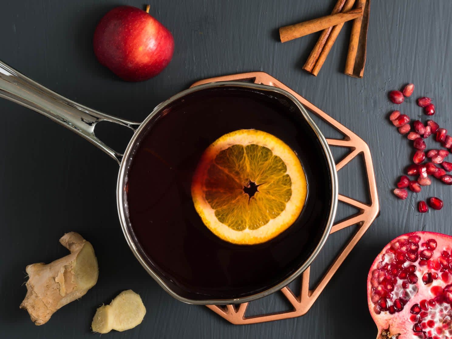 Spiced Pomegranate Punch