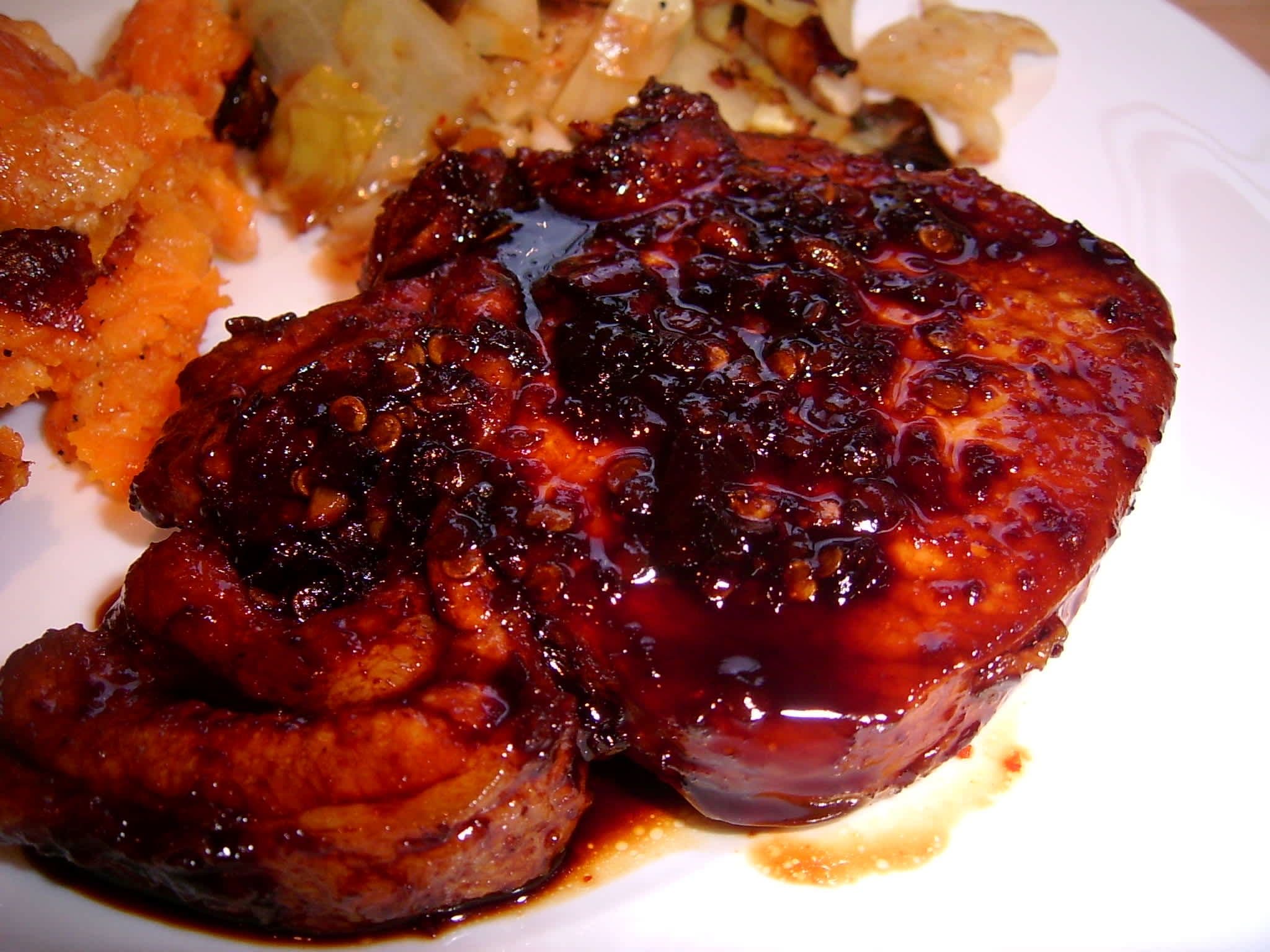 Sticky Pork Chops