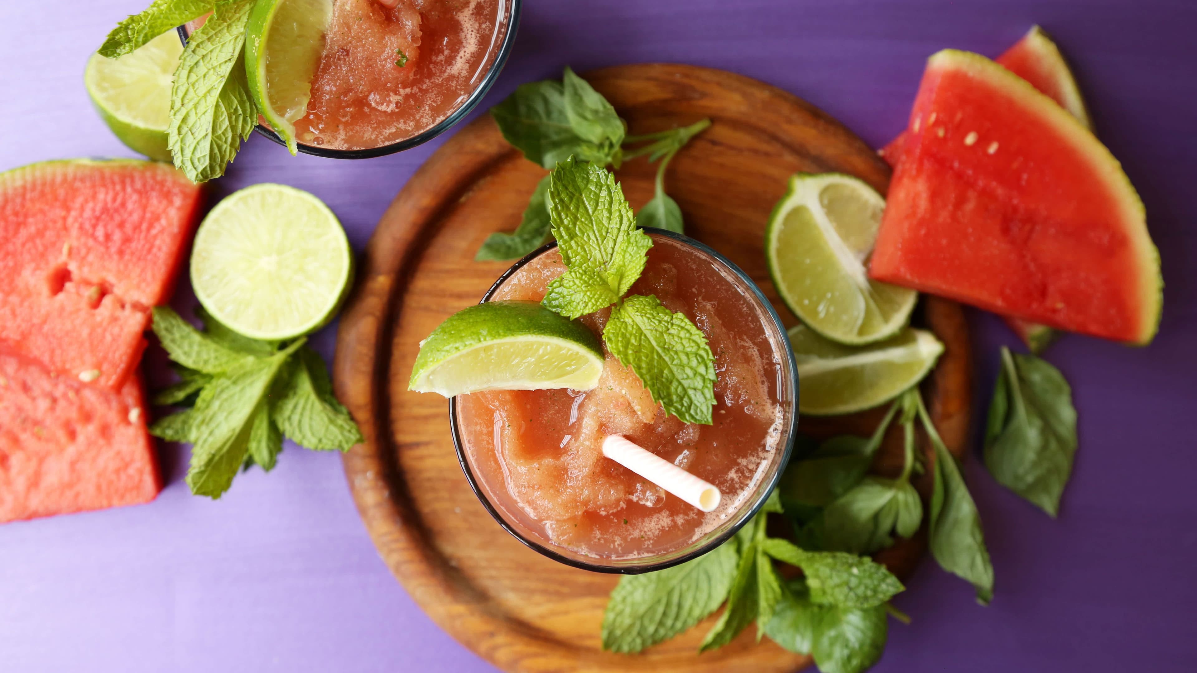 Watermelon Herb Cooler